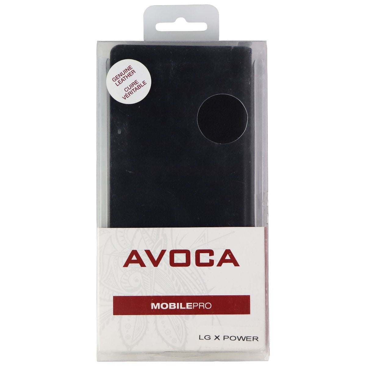 Avoca MobilePro Folio Wallet Case for LG X Power (2016) - Black Cell Phone - Cases, Covers & Skins Avoca - Simple Cell Bulk Wholesale Pricing - USA Seller