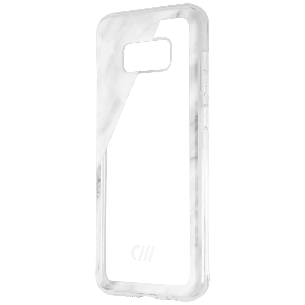 Candywirez Case Study Case for Samsung Galaxy (S8+) - White Marble Slant Cell Phone - Cases, Covers & Skins Candywirez - Simple Cell Bulk Wholesale Pricing - USA Seller