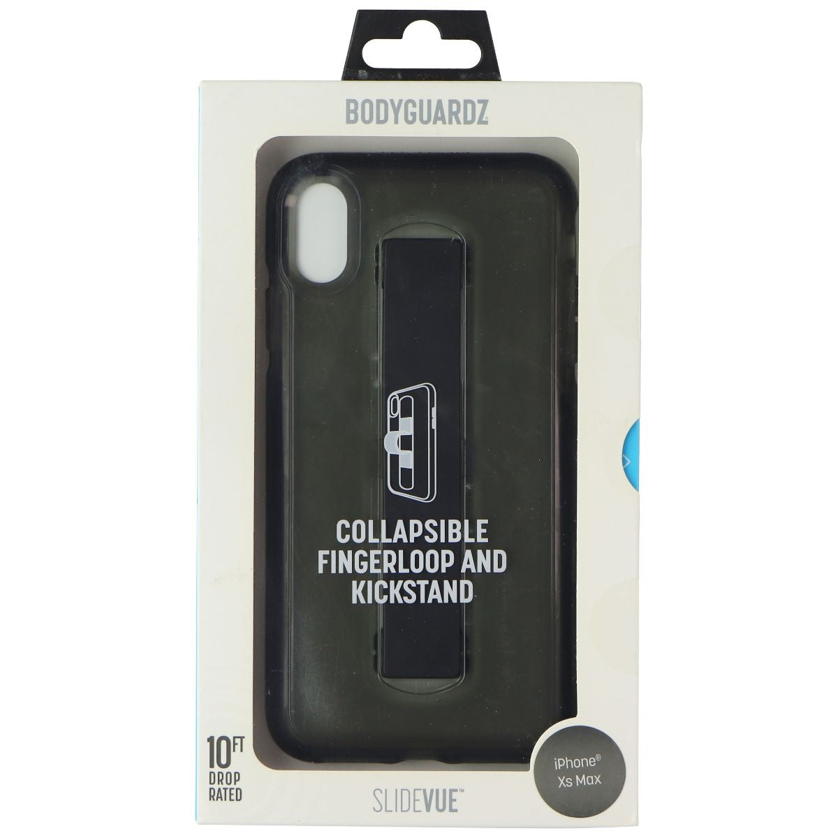 BodyGuardz SlideVue Series Case for Apple iPhone Xs Max - Black Cell Phone - Cases, Covers & Skins BODYGUARDZ - Simple Cell Bulk Wholesale Pricing - USA Seller