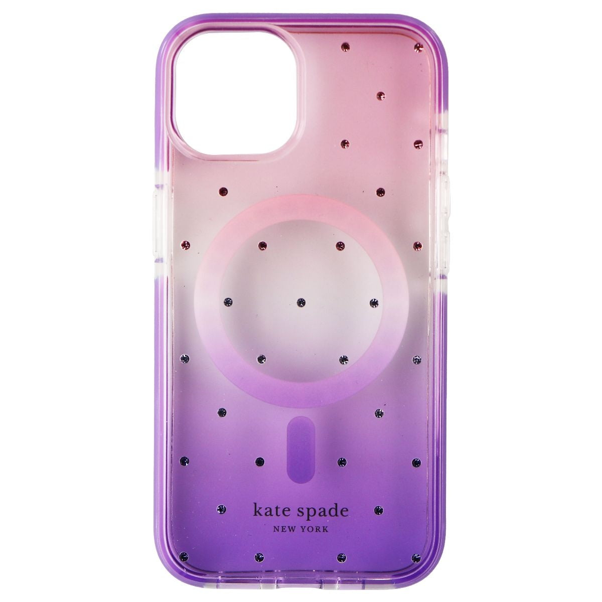 Kate Spade Defensive Case for MagSafe for Apple iPhone 14 - Ombre Pin Dot Cell Phone - Cases, Covers & Skins Kate Spade New York - Simple Cell Bulk Wholesale Pricing - USA Seller