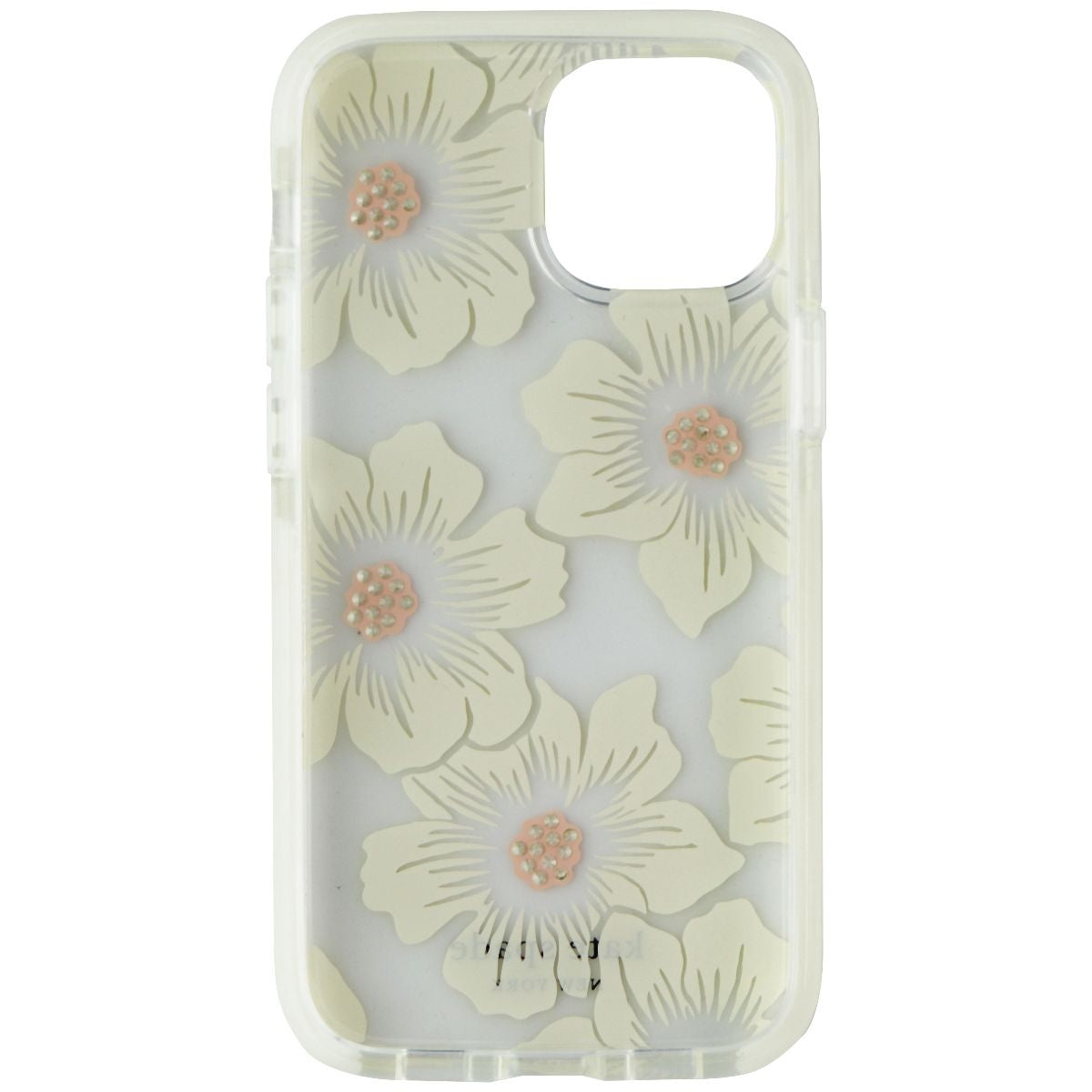 Kate Spade Defensive Hardshell Series Case for Apple iPhone 13 Mini - Hollyhock Cell Phone - Cases, Covers & Skins Kate Spade - Simple Cell Bulk Wholesale Pricing - USA Seller