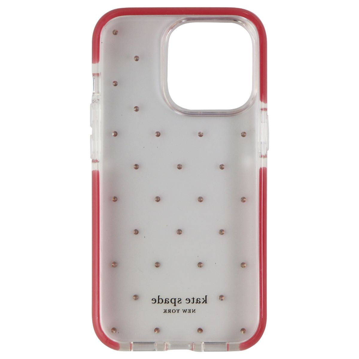 Kate Spade Hardshell Case for iPhone 13 Pro - Pin Dot Ombre Pink/Clear Cell Phone - Cases, Covers & Skins Kate Spade - Simple Cell Bulk Wholesale Pricing - USA Seller