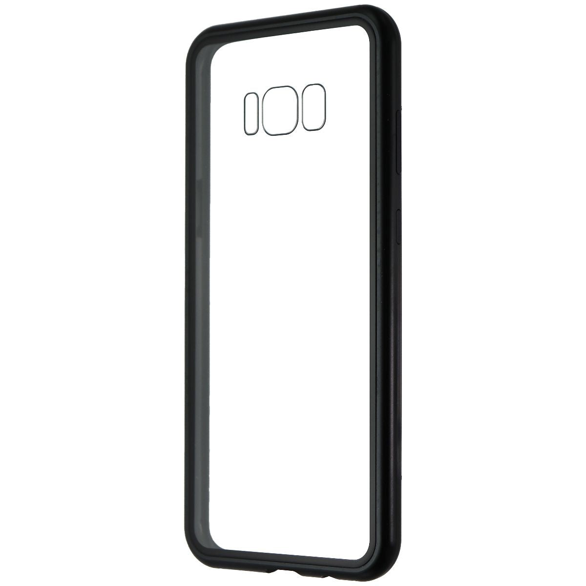 Zore Hybrid Glass Series Case for Samsung Galaxy S8 Plus - Clear/Black Cell Phone - Cases, Covers & Skins Zore - Simple Cell Bulk Wholesale Pricing - USA Seller
