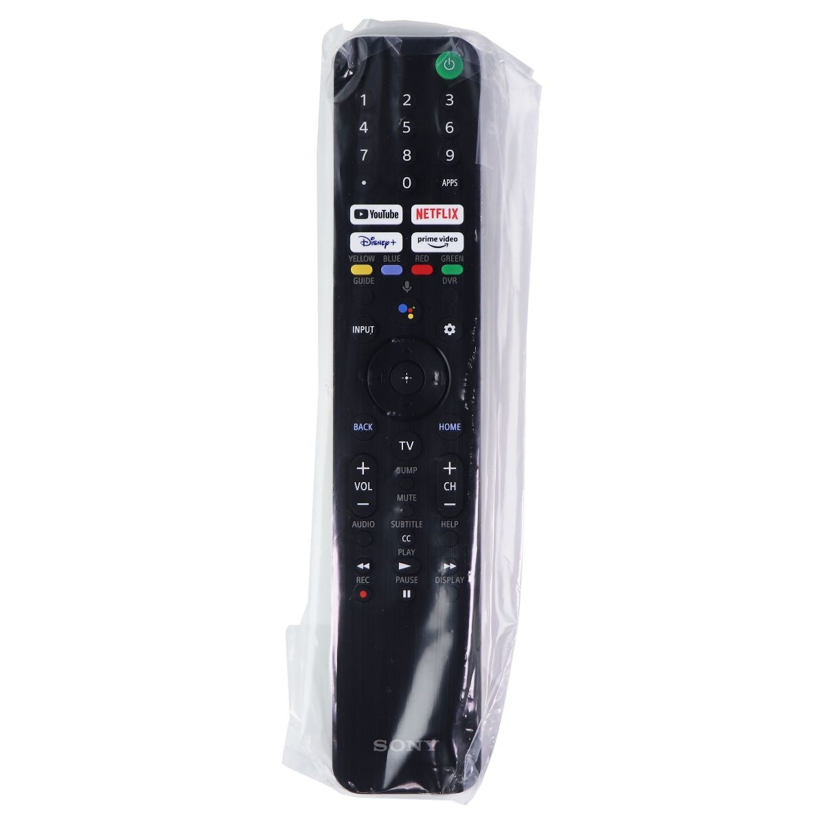 Sony Remote Control (RMF-TX520U) with Microphone for Sony Smart TVs - Black TV, Video & Audio Accessories - Remote Controls Sony - Simple Cell Bulk Wholesale Pricing - USA Seller