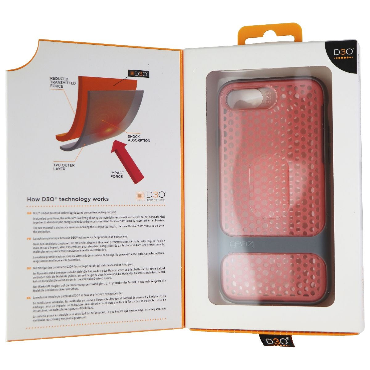 ZAGG Carnaby with D30 World Beating Protection Case for iPhone 7 - Rose Gold Cell Phone - Cases, Covers & Skins Zagg - Simple Cell Bulk Wholesale Pricing - USA Seller