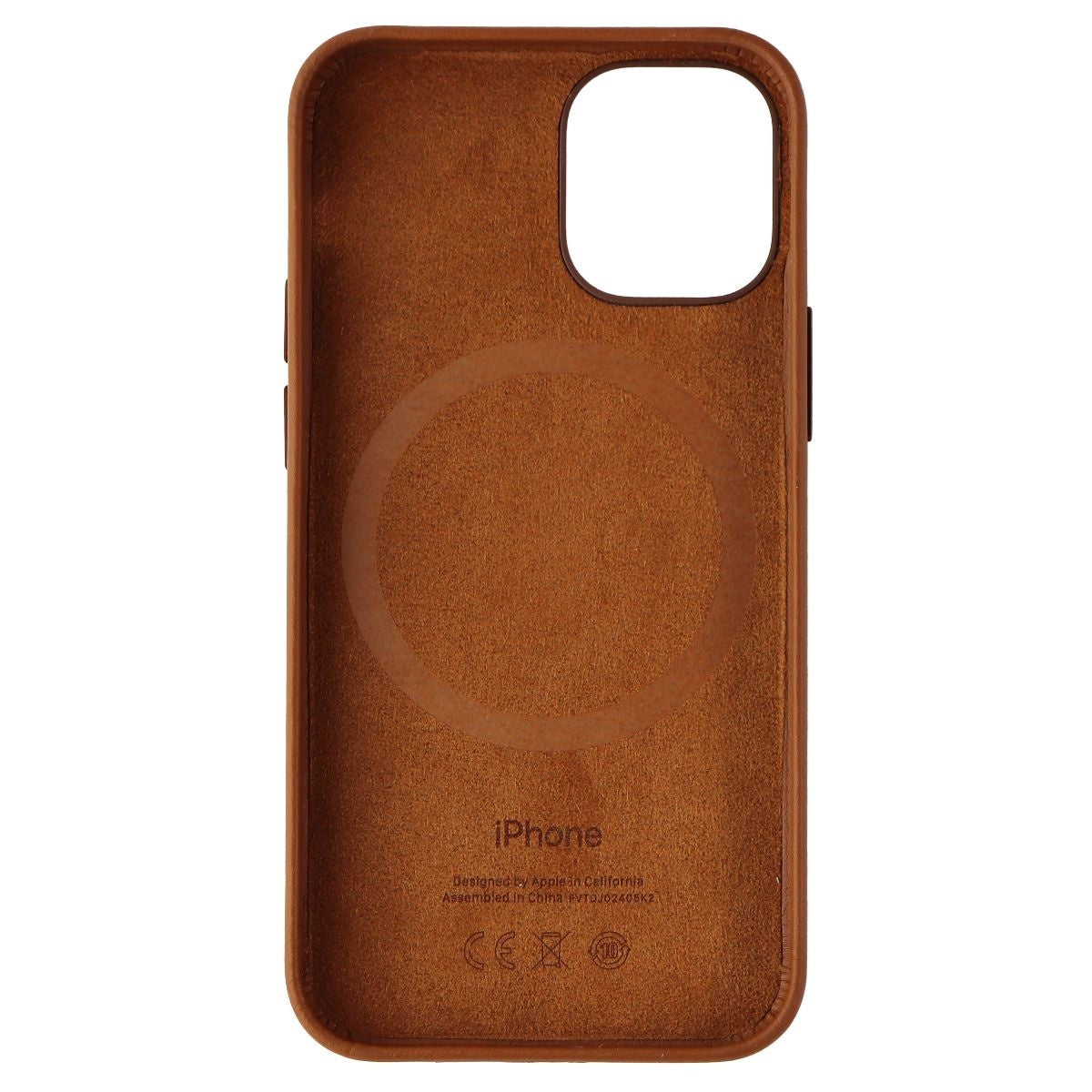 Apple Official Leather Case For Magsafe for Apple iPhone 12 Mini - Saddle Brown
