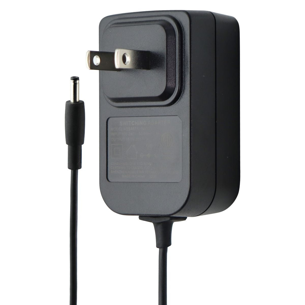Shenzen Wall Switching Adapter (19V/1.3A) (ASSA67A-190130) - Black Multipurpose Batteries & Power - Multipurpose AC to DC Adapters Shenzen - Simple Cell Bulk Wholesale Pricing - USA Seller