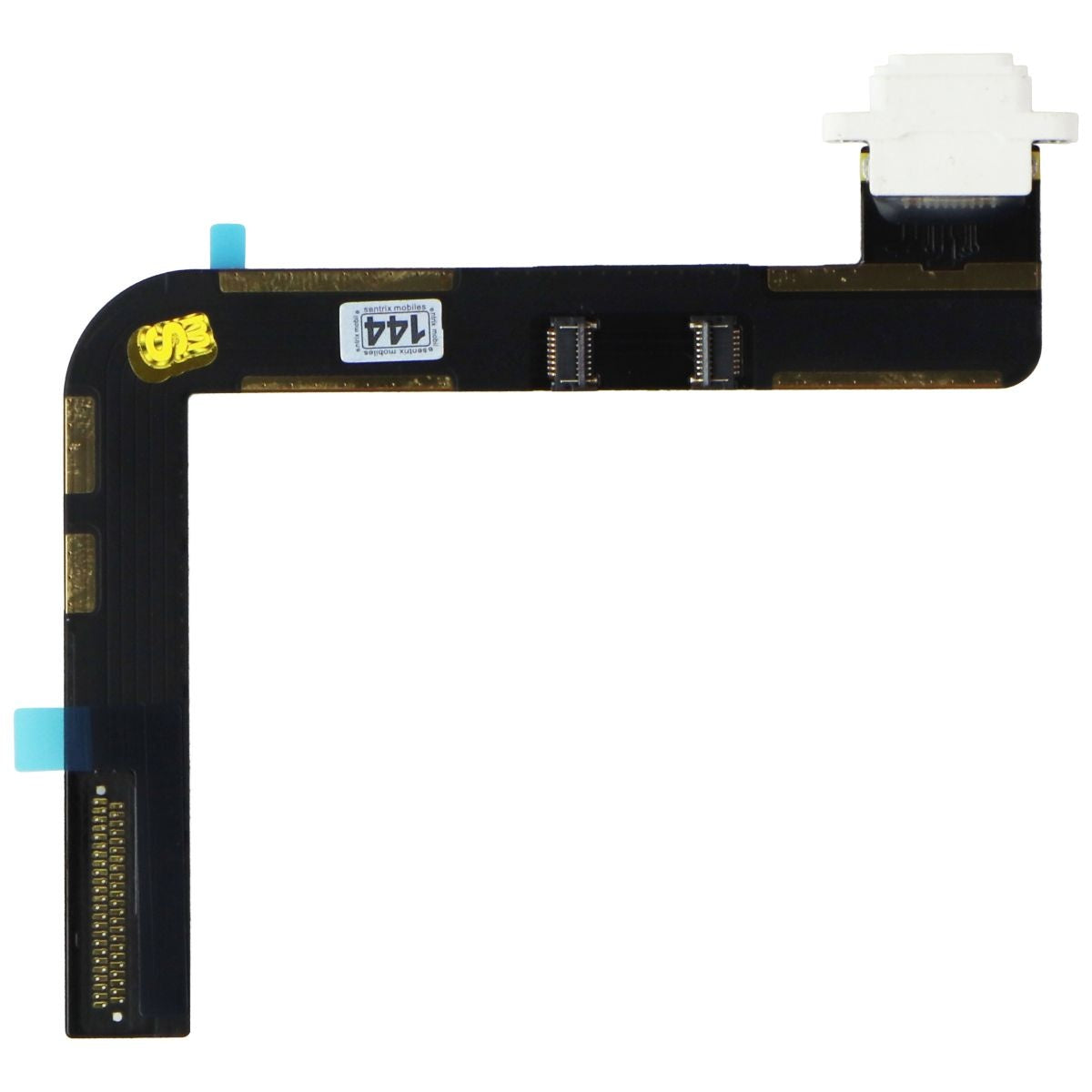 Repair Part - Charge Port Flex Cable for iPad 7 / 8 / 9 (10.2) - Silver Cell Phone - Replacement Parts & Tools Unbranded - Simple Cell Bulk Wholesale Pricing - USA Seller