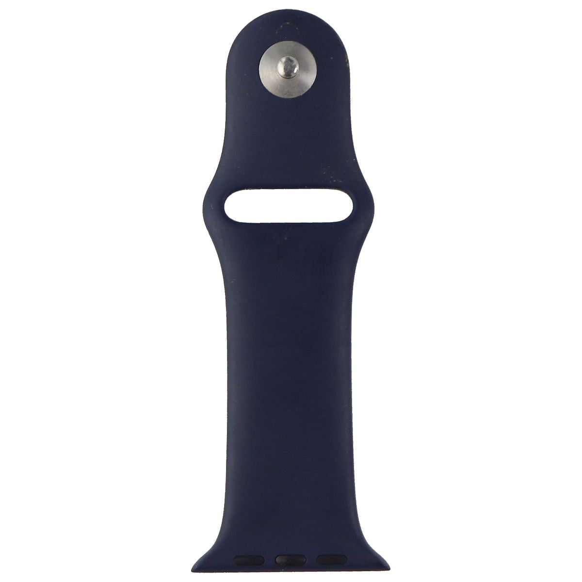 Apple 44mm Sport Band Clasp for Apple Watch 42/44/45mm - Deep Navy Blue/Silver Smart Watch Accessories - Watch Bands Apple - Simple Cell Bulk Wholesale Pricing - USA Seller