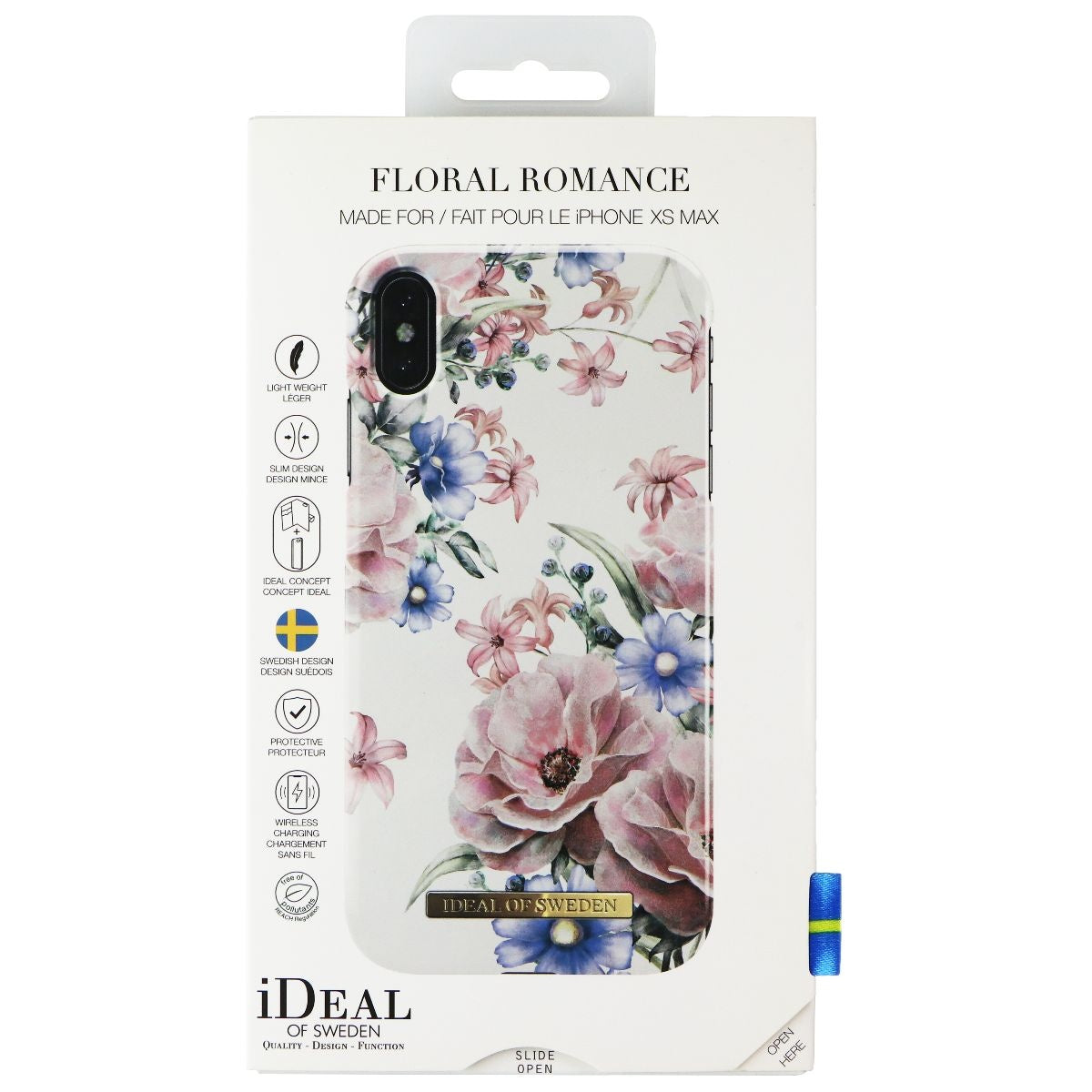 iDeal of Sweden Printed Case for Apple iPhone XS Max - Floral Romance Cell Phone - Cases, Covers & Skins iDeal of Sweden - Simple Cell Bulk Wholesale Pricing - USA Seller