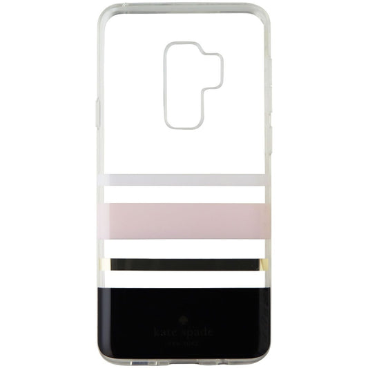 Kate Spade Flexible Hardshell Case for Galaxy S9+ (Plus) Charlotte Stripe Black Cell Phone - Cases, Covers & Skins Kate Spade - Simple Cell Bulk Wholesale Pricing - USA Seller