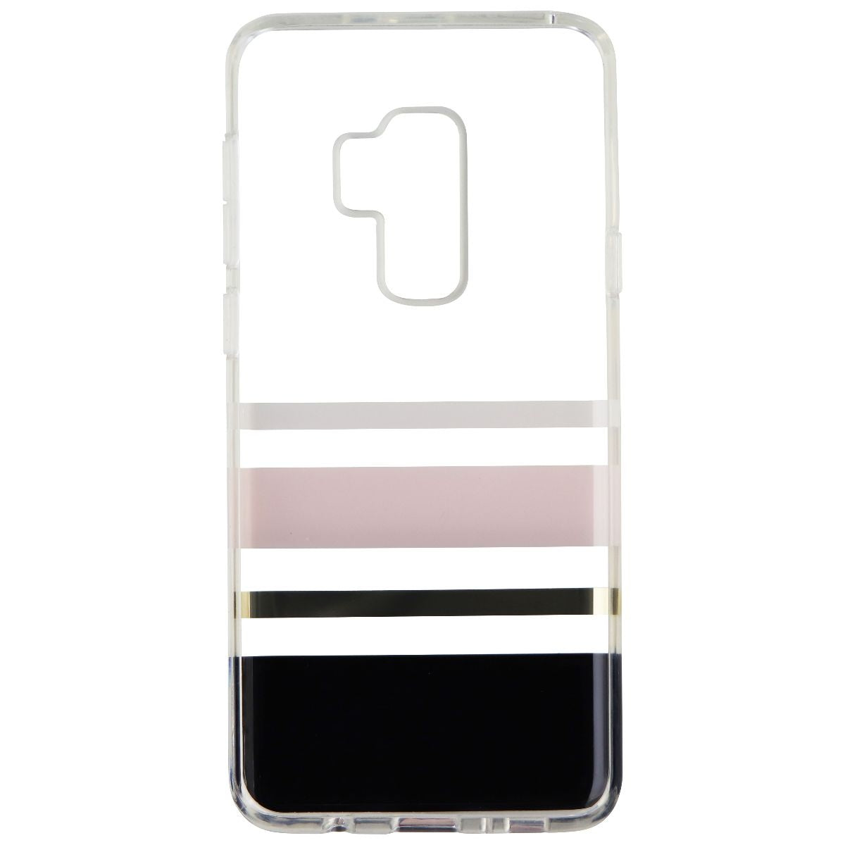 Kate Spade Flexible Case for Galaxy S9+ (Plus) Charlotte Stripe Black/Cream/Gold Cell Phone - Cases, Covers & Skins Kate Spade - Simple Cell Bulk Wholesale Pricing - USA Seller