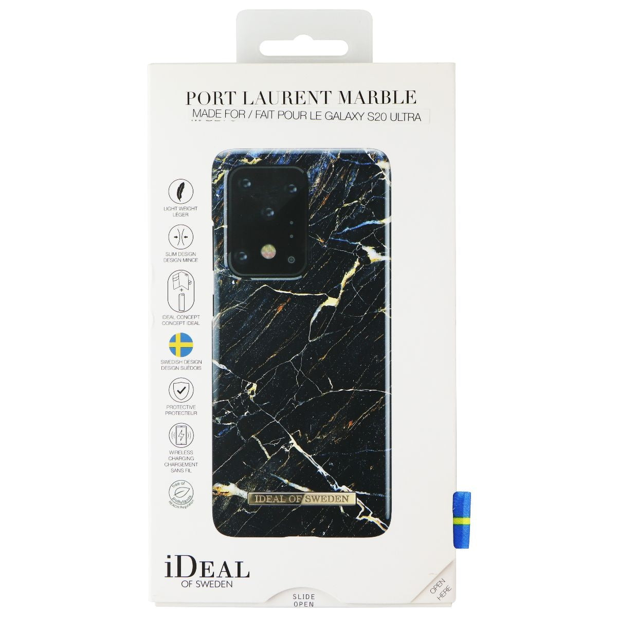 iDeal of Sweden Printed Case for Samsung Galaxy S20 Ultra - Port Laurent Marble Cell Phone - Cases, Covers & Skins iDeal of Sweden - Simple Cell Bulk Wholesale Pricing - USA Seller