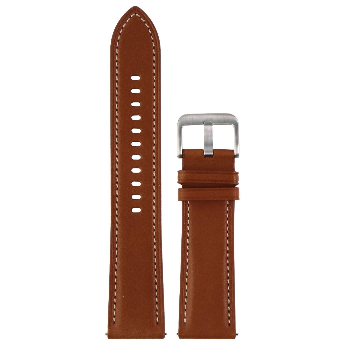 Samsung Leather Stitch Band for 22mm Watches - Brown (ET-SLR84LAEGUJ) Smart Watch Accessories - Watch Bands Samsung - Simple Cell Bulk Wholesale Pricing - USA Seller
