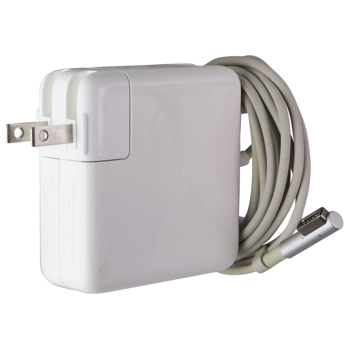 Apple (60W) L-Tip MagSafe Power Adapter (A1330) - White (FOLDING PLUG –  Simple Cell Bulk