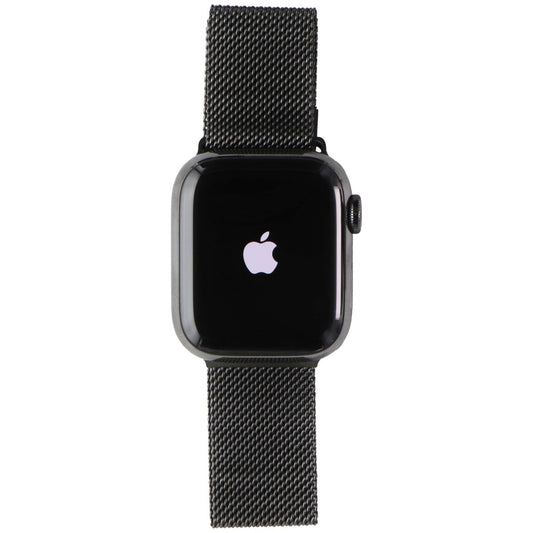 Apple Watch Series 7 (GPS + LTE) A2476 (41mm) Graphite SS/Graphite Milanese Loop Smart Watches Apple - Simple Cell Bulk Wholesale Pricing - USA Seller