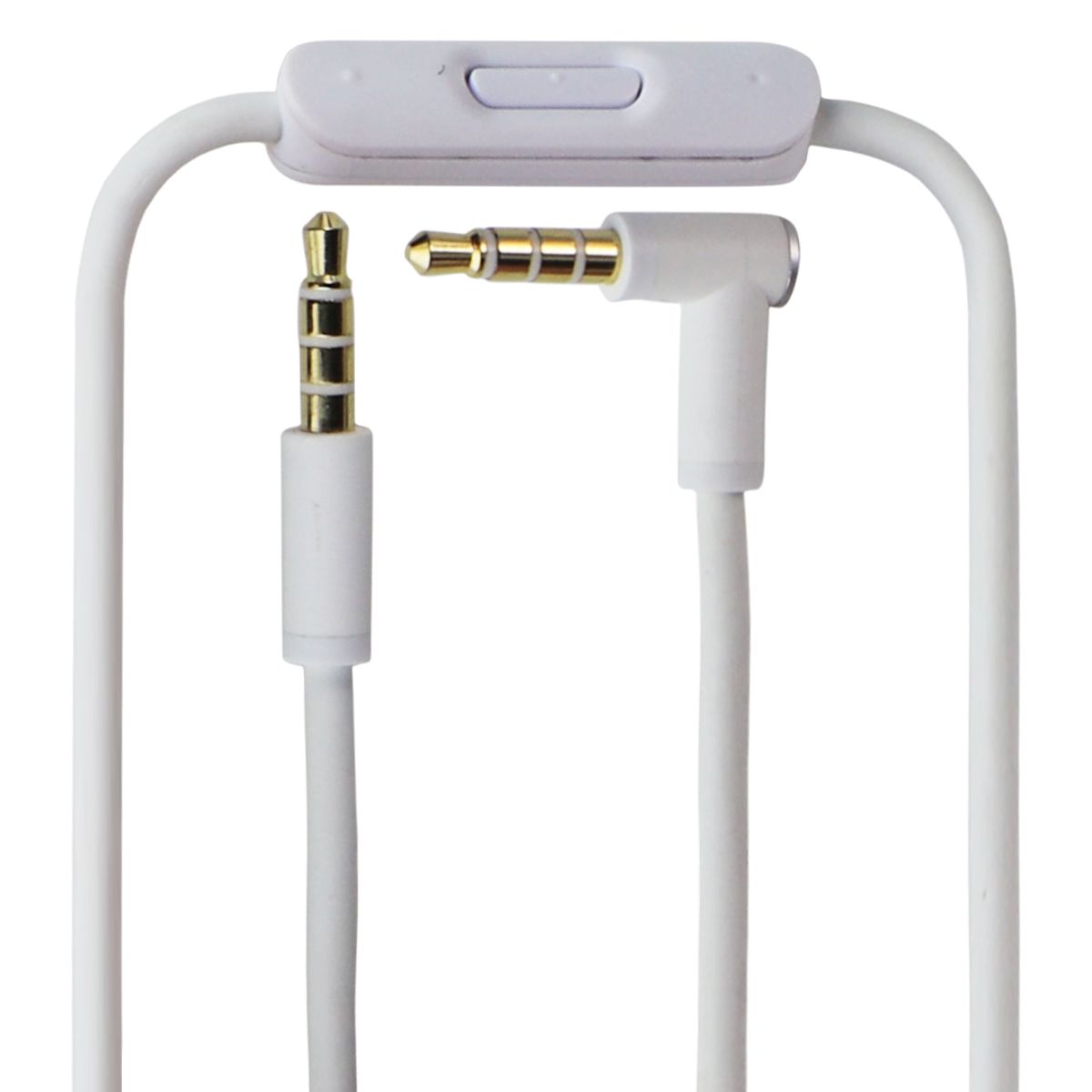 Beats OEM (3.5mm) RemoteTalk Cable for Beats Headphones - White Portable Audio - Cables & Adapters Beats by Dr. Dre - Simple Cell Bulk Wholesale Pricing - USA Seller