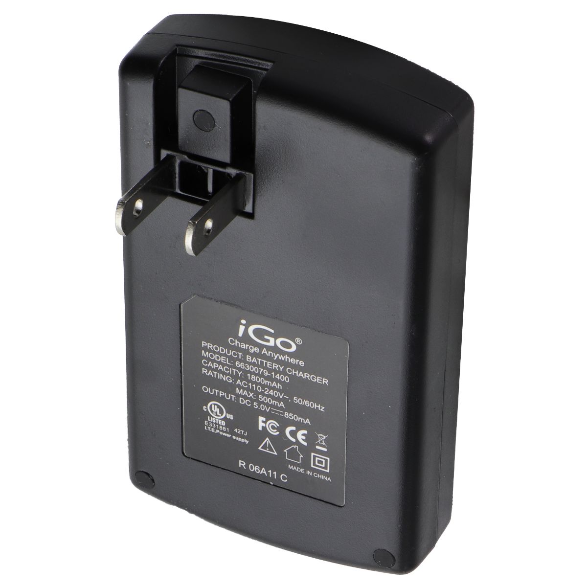 iGo Green Dual USB Battery Charger - Black (6630079-1400) Parts & Accessories - Chargers & Cradles iGo Green - Simple Cell Bulk Wholesale Pricing - USA Seller