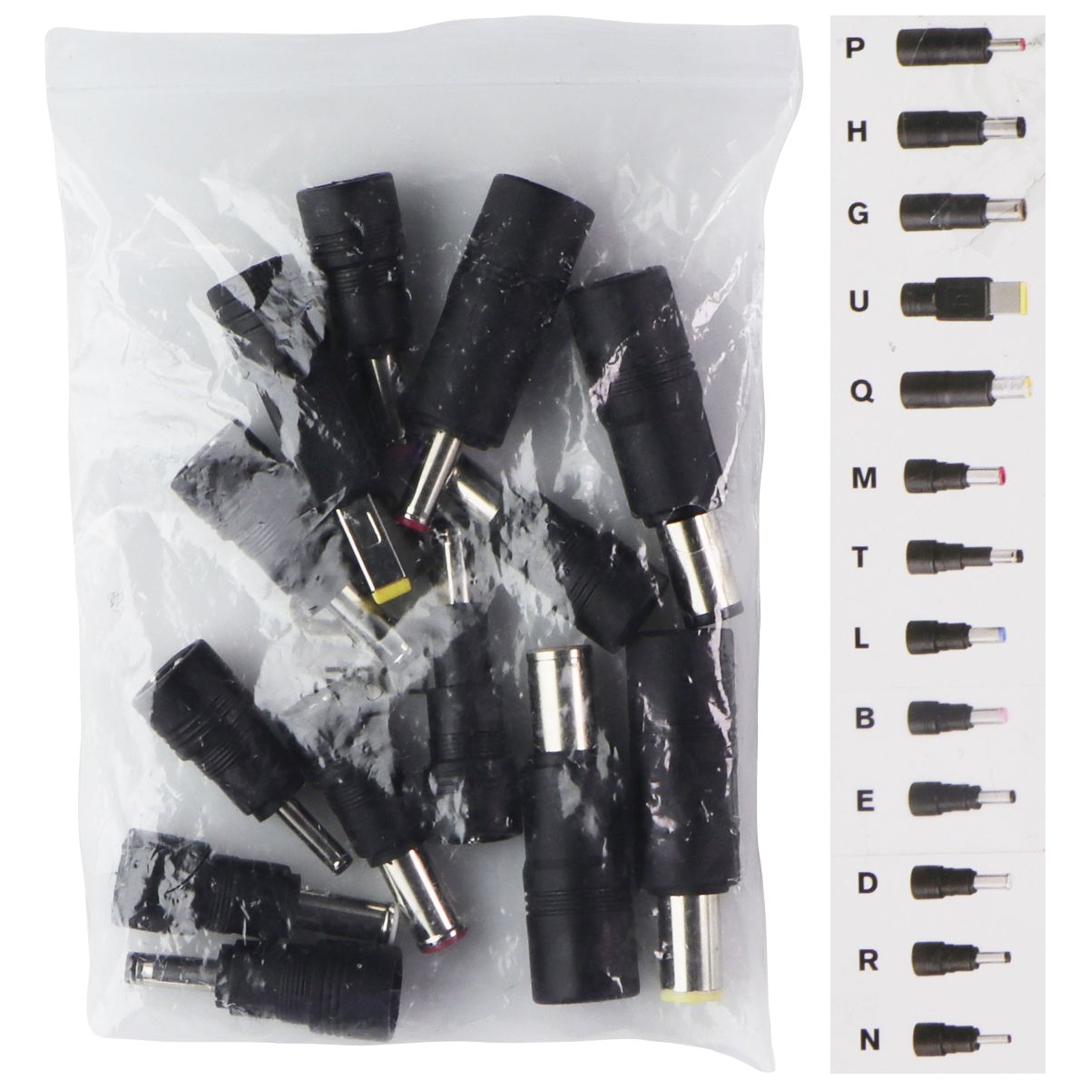 InMotion 90-Watt (2m/6.6-Ft) Universal Laptop Charger with 13 Connectors - Black Computer Accessories - Laptop Power Adapters/Chargers InMotion - Simple Cell Bulk Wholesale Pricing - USA Seller