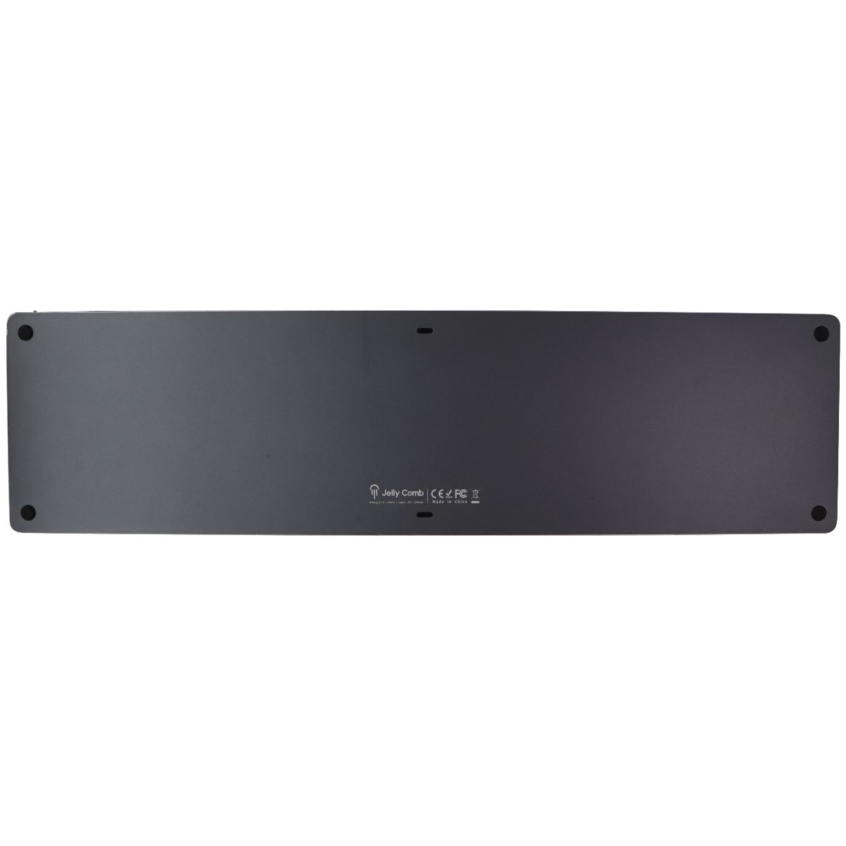 Jelly Comb Windows/Mac Wireless Keyboard - Dark Gray (Bluetooth Only) Keyboards/Mice - Keyboards & Keypads Jelly Comb - Simple Cell Bulk Wholesale Pricing - USA Seller