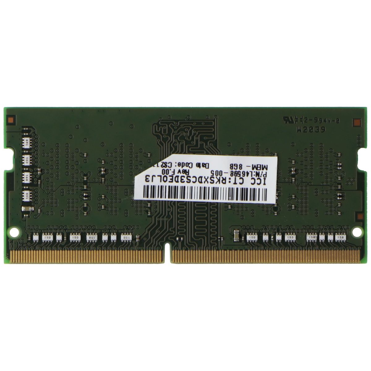 Kingston (8GB) 1Rx16 (PC4-3200AA) Laptop RAM SODIMM Memory (HP32D4S2S1ME-8) Computer Parts - Memory (RAM) Kingston - Simple Cell Bulk Wholesale Pricing - USA Seller