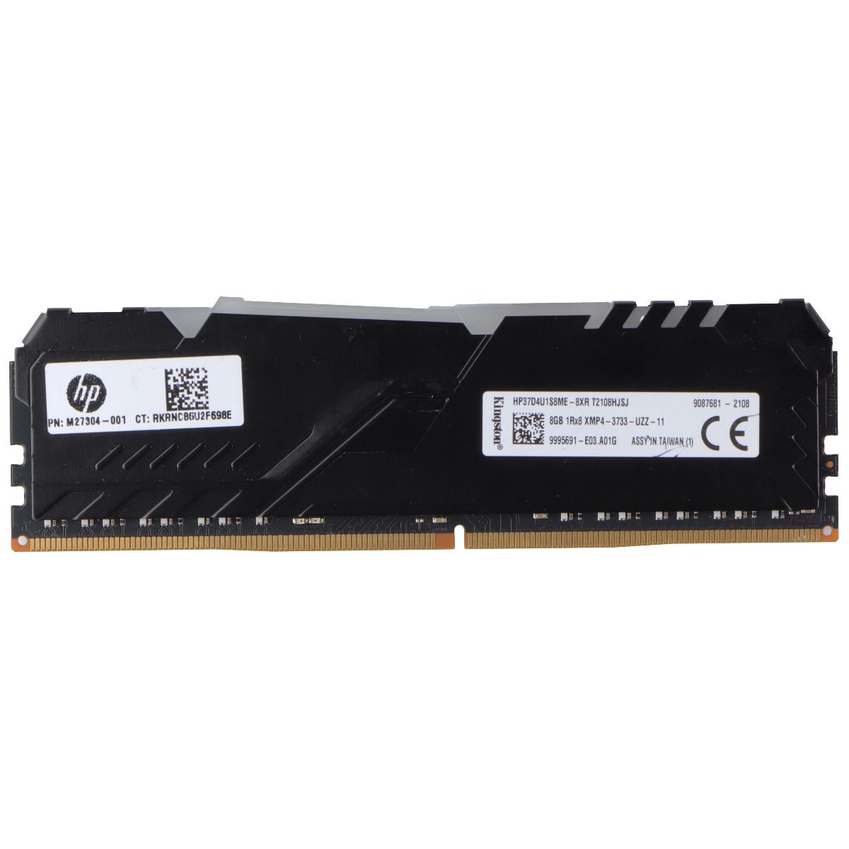 Kingston HyperX Fury (8GB) 1Rx8 (PC4-29800) Laptop RAM Memory HP37D4U1S8M3-8XR Computer Parts - Memory (RAM) Kingston - Simple Cell Bulk Wholesale Pricing - USA Seller