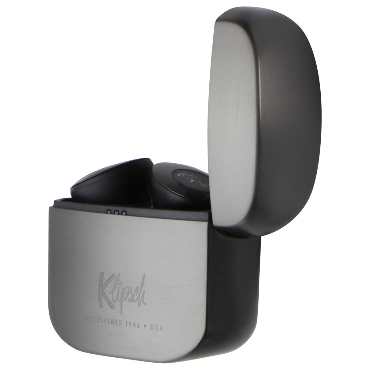 Klipsch T5 II True Wireless Earphones with Premium Charging Case - Gunmetal Portable Audio - Headphones Klipsch - Simple Cell Bulk Wholesale Pricing - USA Seller