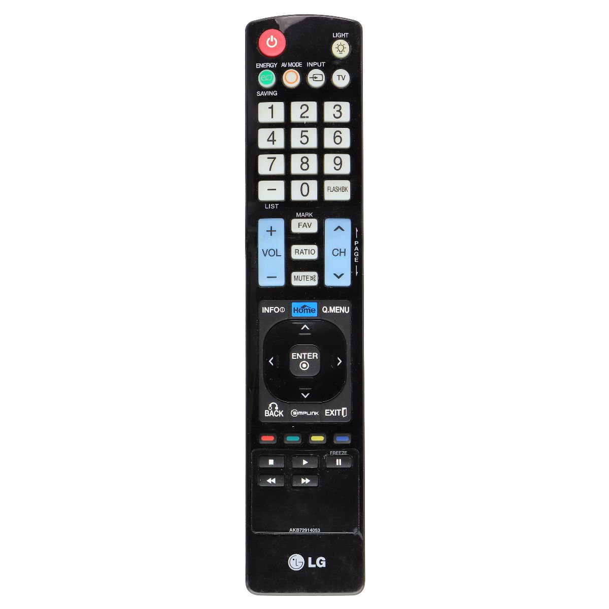 LG Original Remote Control (AKB72914053) for Select LG TVs - Black TV, Video & Audio Accessories - Remote Controls LG - Simple Cell Bulk Wholesale Pricing - USA Seller