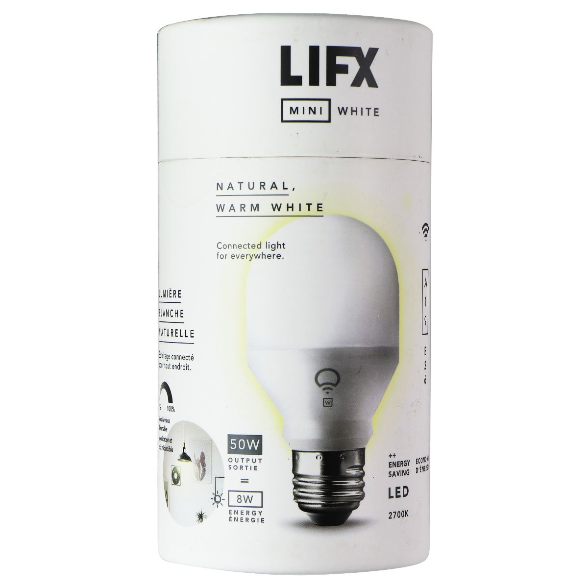 LIFX Natural, Warm White (50W) 2700K LED Bulb for iOS and Android Home Improvement - Other Home Improvement LIFX - Simple Cell Bulk Wholesale Pricing - USA Seller