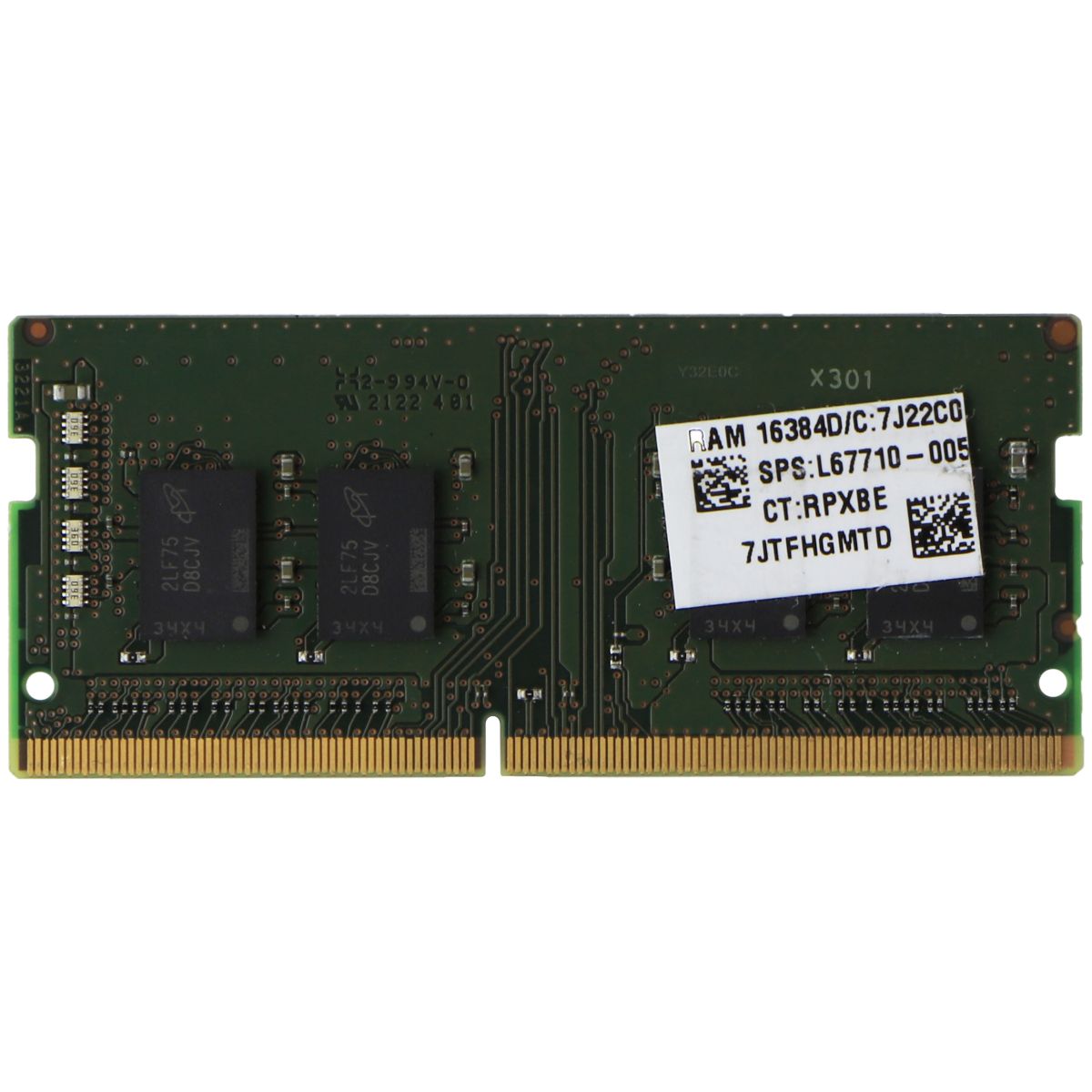 Micro DDR4 (16GB) 1Rx8 PC4-3200AA PC RAM Memory (MTA8ATF2G64HZ-3G2F1) Computer Parts - Memory (RAM) Micron - Simple Cell Bulk Wholesale Pricing - USA Seller