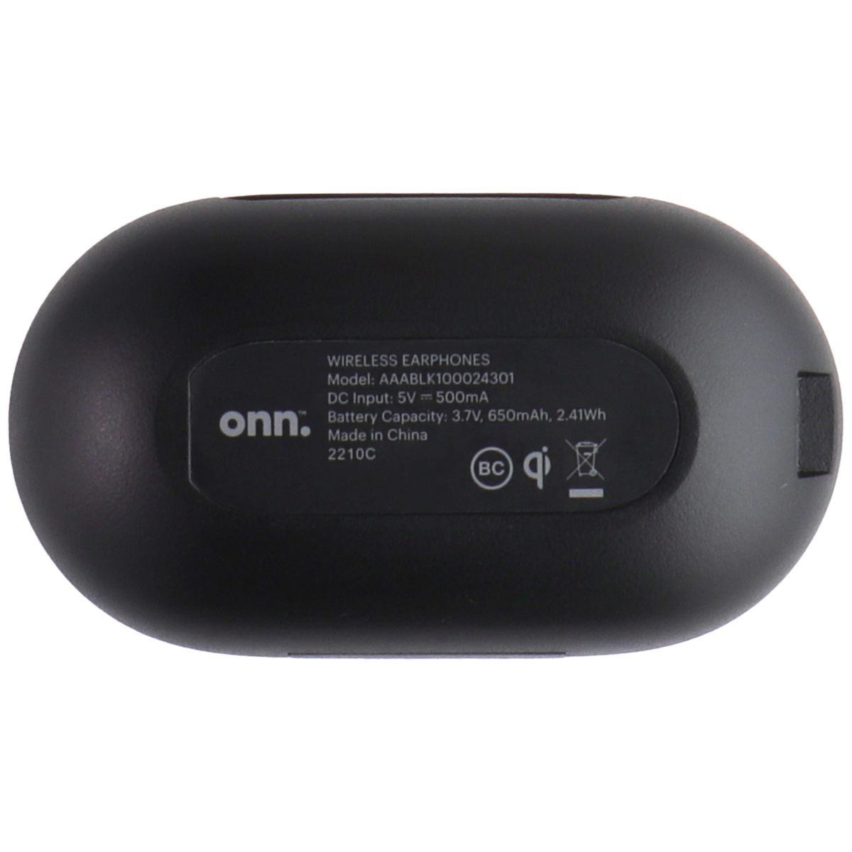 Onn Bluetooth True Wireless Earbuds AAABLK100024301 - Black Portable Audio - Headphones ONN - Simple Cell Bulk Wholesale Pricing - USA Seller