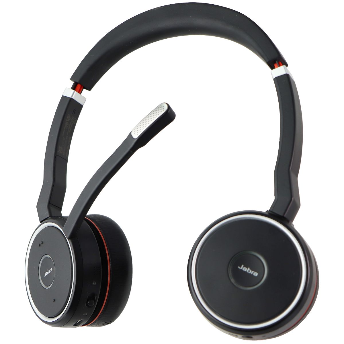 Jabra Evolve 75 MS Wireless Headset Black/Red – Simple Cell Bulk