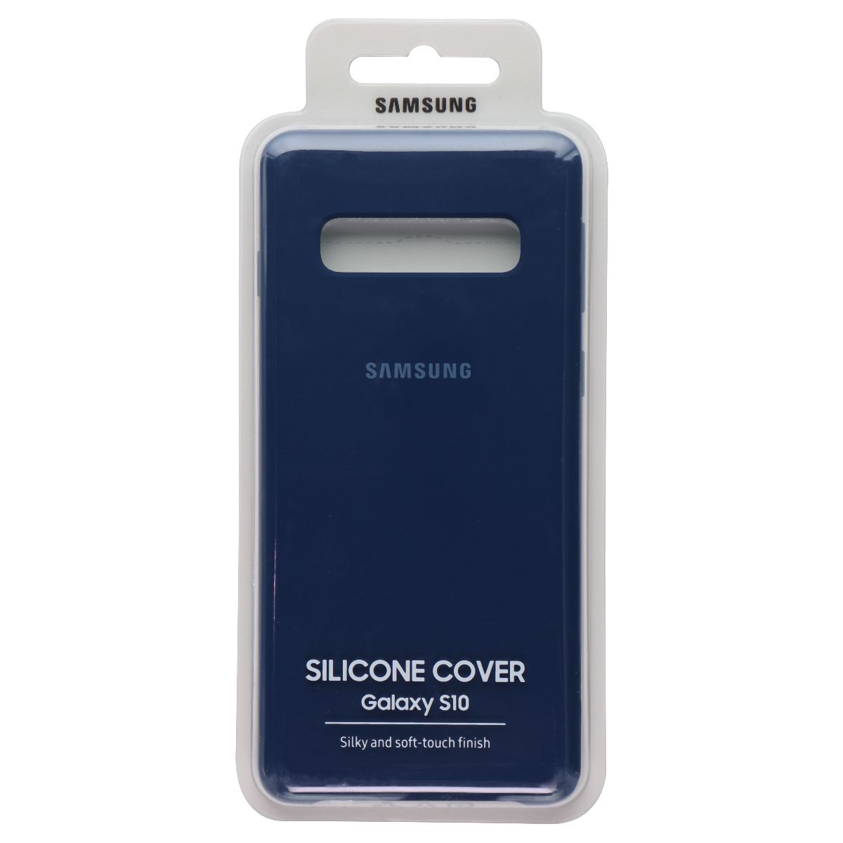 Samsung Official Silicone Case for Galaxy S10 - Navy Blue Cell Phone - Cases, Covers & Skins Samsung - Simple Cell Bulk Wholesale Pricing - USA Seller