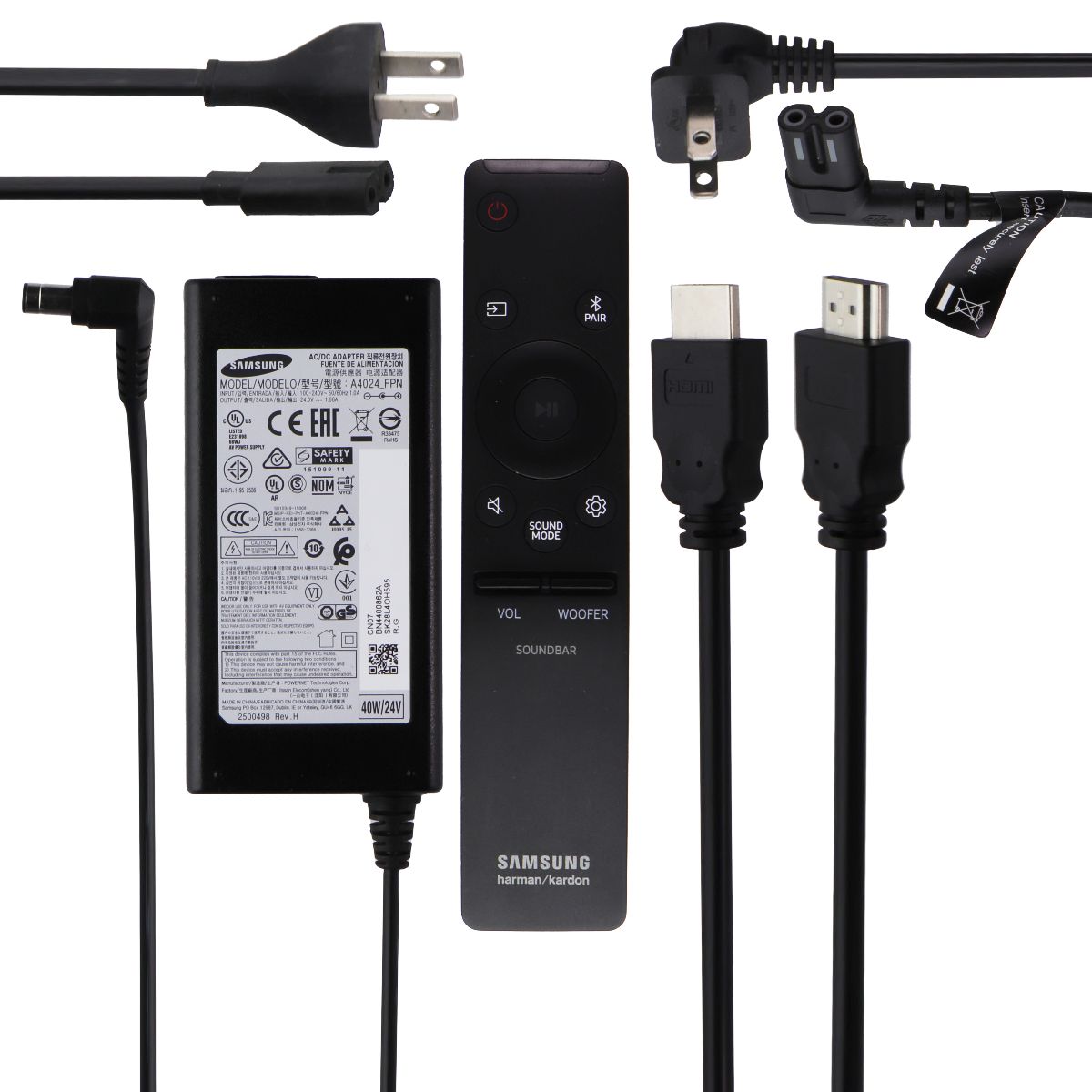 Samsung/Harman Kardon HW-Q6CR Series 5.1 Channel Soundbar and Subwoofer Home Multimedia - Home Speakers & Subwoofers Samsung - Simple Cell Bulk Wholesale Pricing - USA Seller