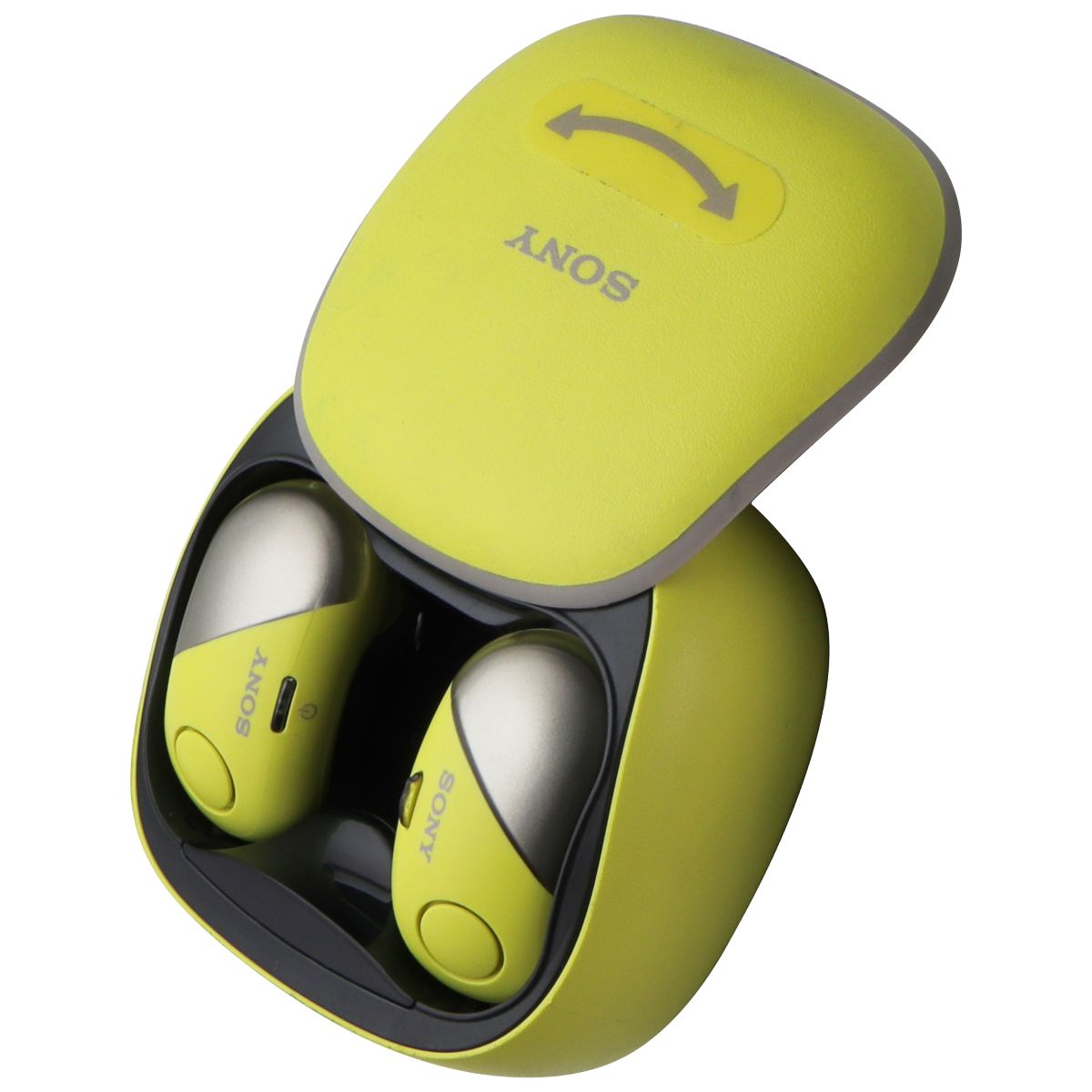 Sony Sport True Wireless Noise Canceling Headphones - Yellow (WF-SP700N/Y) Portable Audio - Headphones Sony - Simple Cell Bulk Wholesale Pricing - USA Seller