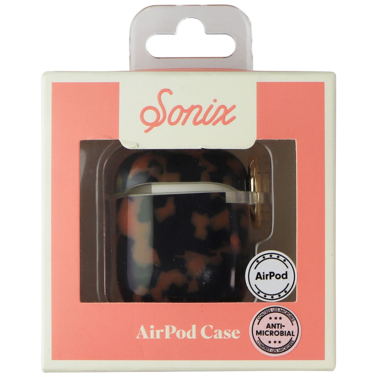 Sonix Protective Hard Case for Apple AirPods - Brown Tort Cell Phone - Cases, Covers & Skins Sonix - Simple Cell Bulk Wholesale Pricing - USA Seller