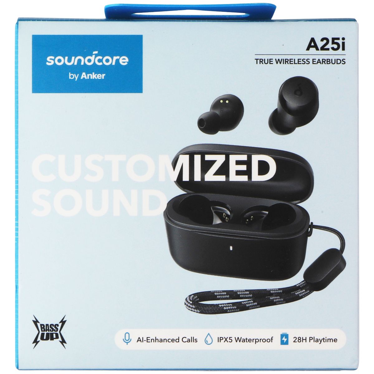 Soundcore by Anker A25i True Wireless Earbuds - Black Portable Audio - Headphones Soundcore - Simple Cell Bulk Wholesale Pricing - USA Seller