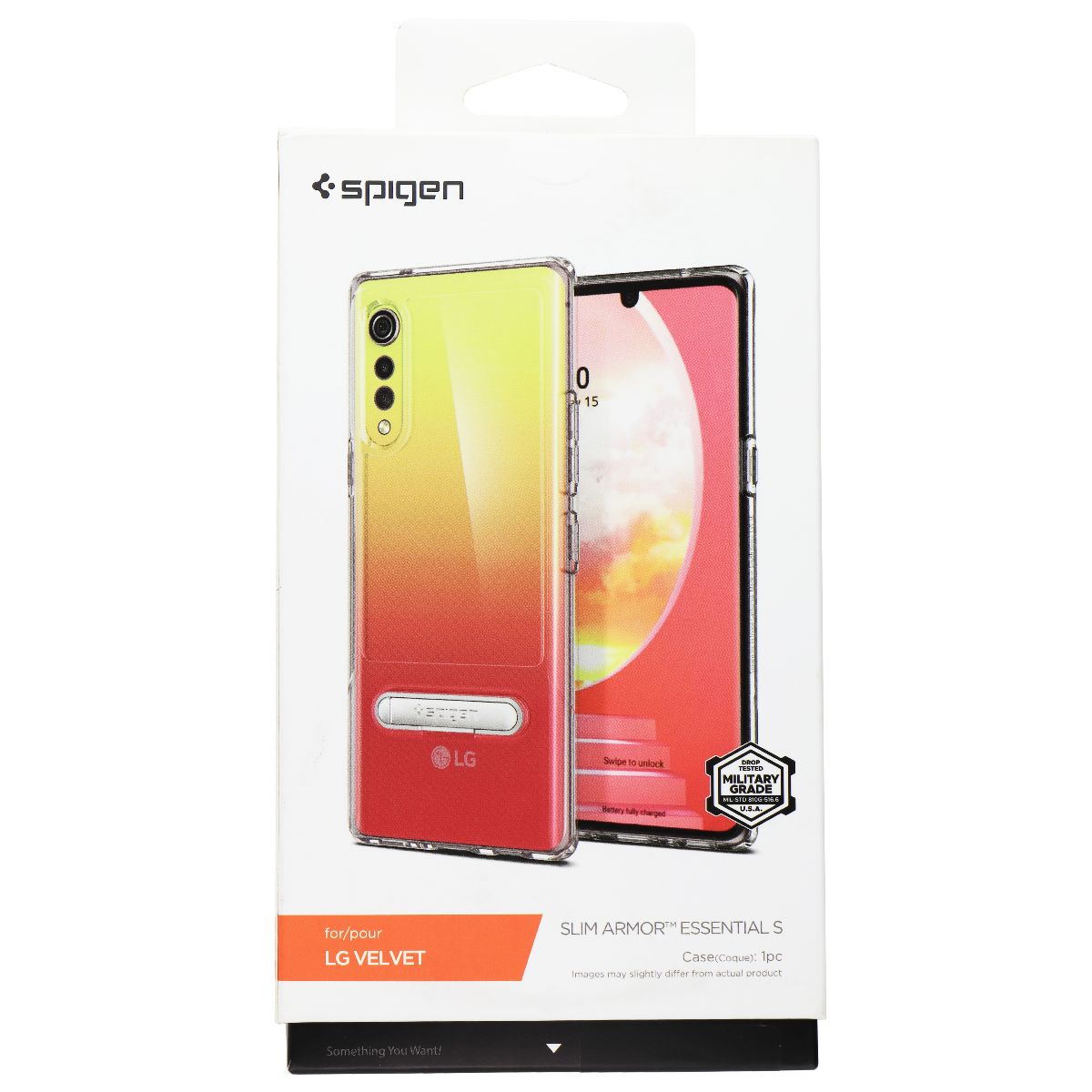 Spigen Slim Armor Essential S Case for LG Velvet Spigen Slim Armor Essential S Case for LG Velvet
