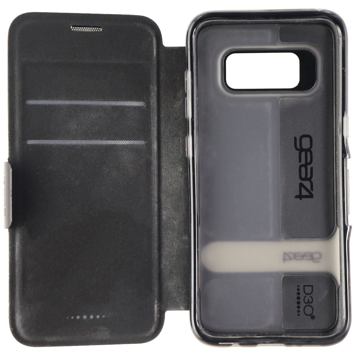 GEAR4 Oxford Series Folio Case for Samsung Galaxy S8 - Black Cell Phone - Cases, Covers & Skins Gear 4 - Simple Cell Bulk Wholesale Pricing - USA Seller