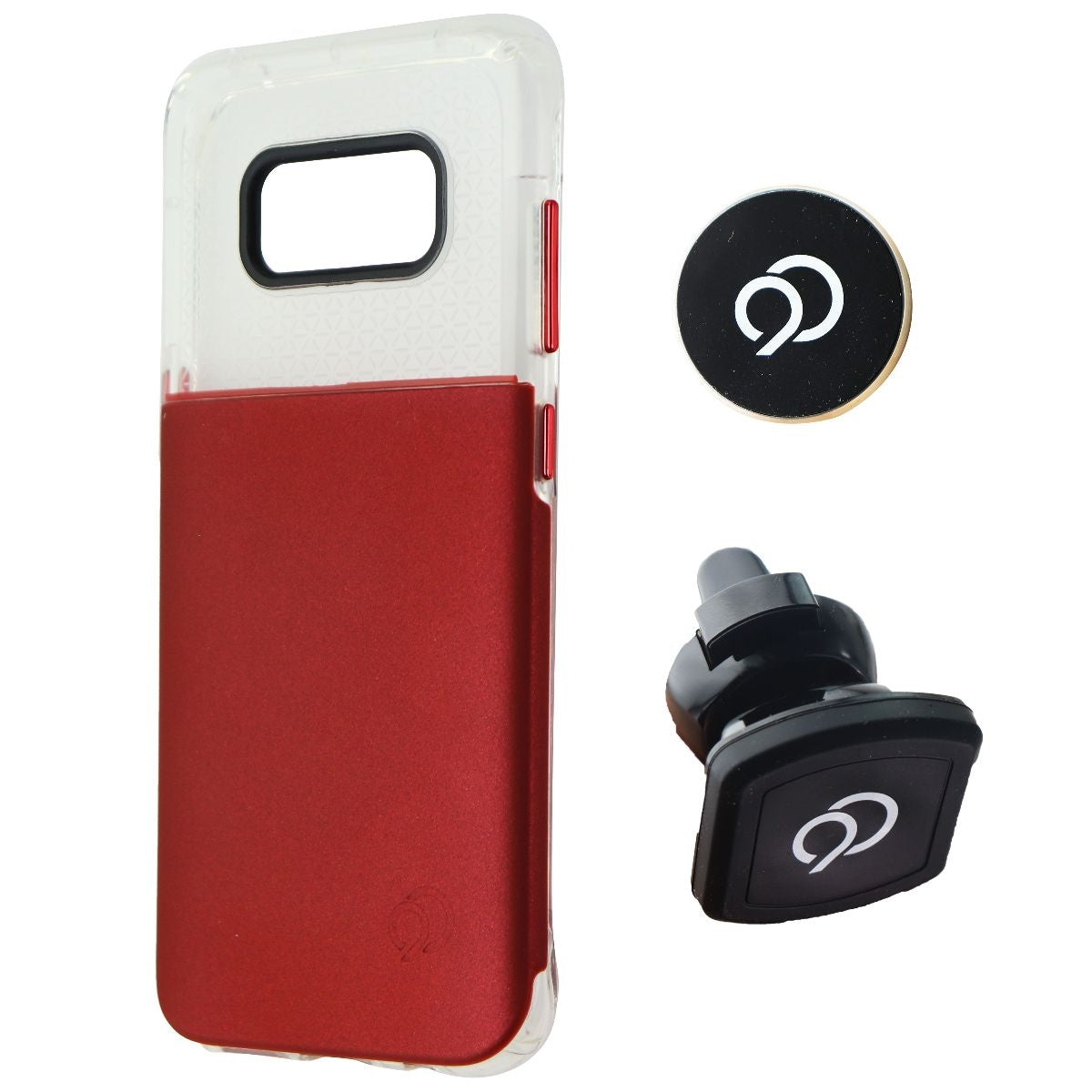 Nimbus9 Ghost Series Case for Samsung Galaxy S8 - Clear/Red Wine Cell Phone - Cases, Covers & Skins Nimbus9 - Simple Cell Bulk Wholesale Pricing - USA Seller
