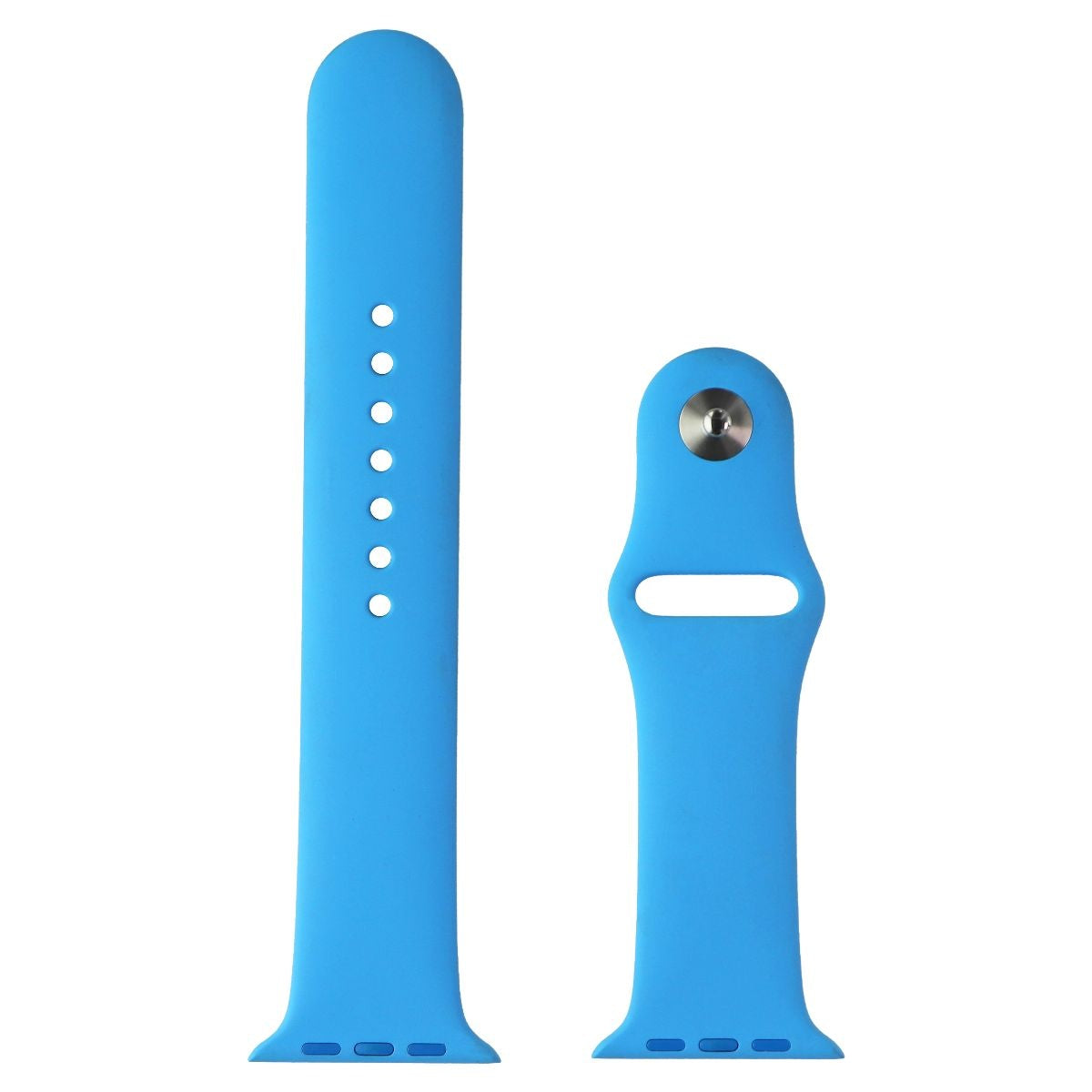 Apple (42mm) Sport Band for Apple Watch 42/44/45mm - Blue 1st Gen (M/L Only) Smart Watch Accessories - Watch Bands Apple - Simple Cell Bulk Wholesale Pricing - USA Seller
