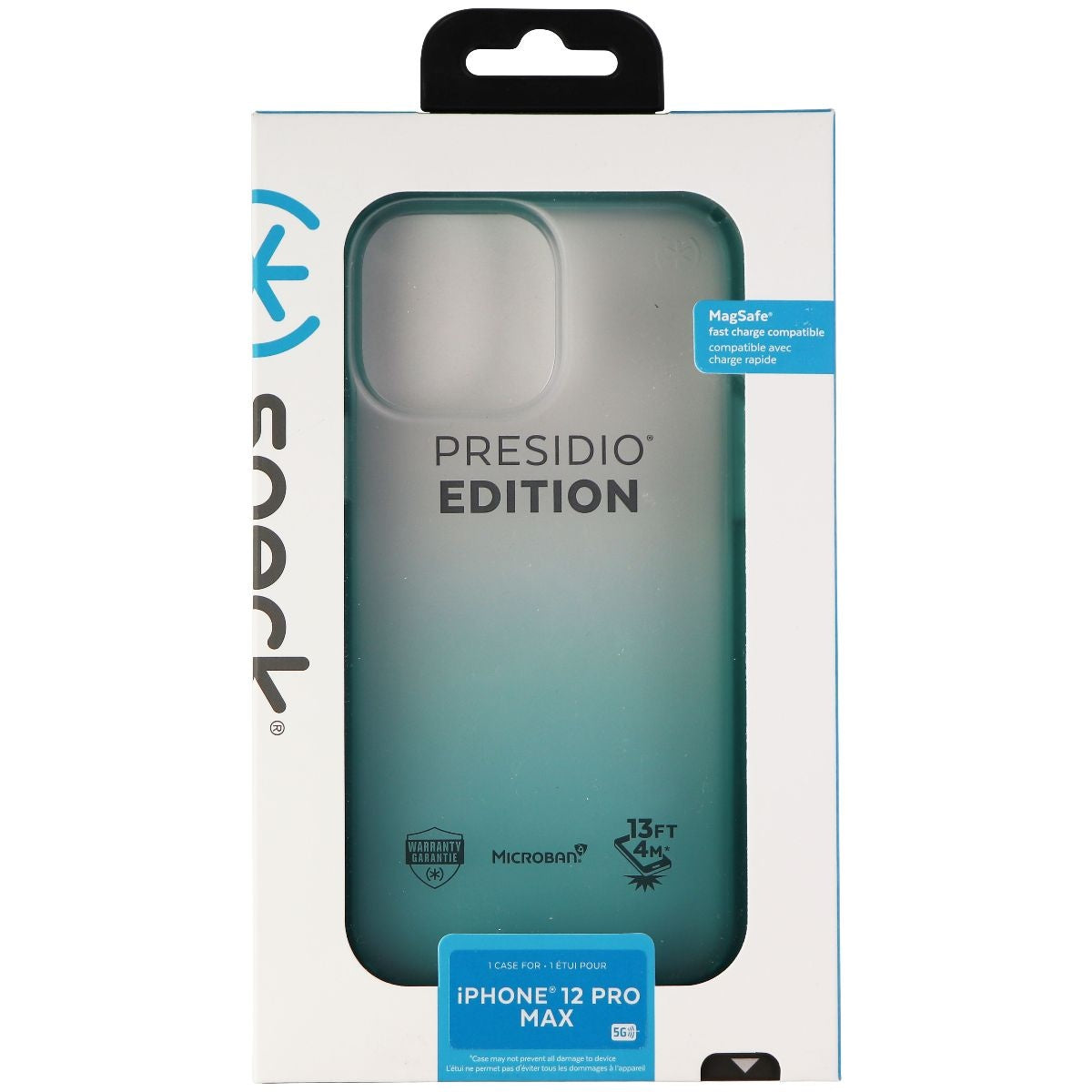 Speck Presidio Edition Hard Case for Apple iPhone 12 Pro Max - Teal Fade / Frost Cell Phone - Cases, Covers & Skins Speck - Simple Cell Bulk Wholesale Pricing - USA Seller
