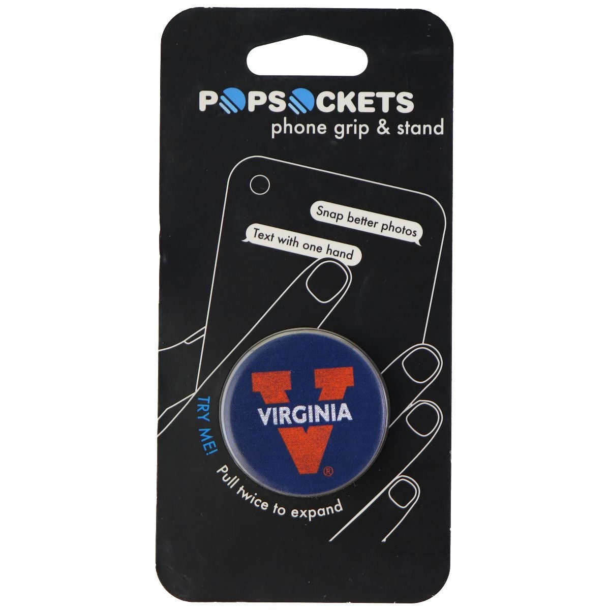 PopSockets: Collapsible Grip & Stand for Phones and Tablets - Virginia Heritage Cell Phone - Mounts & Holders PopSockets - Simple Cell Bulk Wholesale Pricing - USA Seller