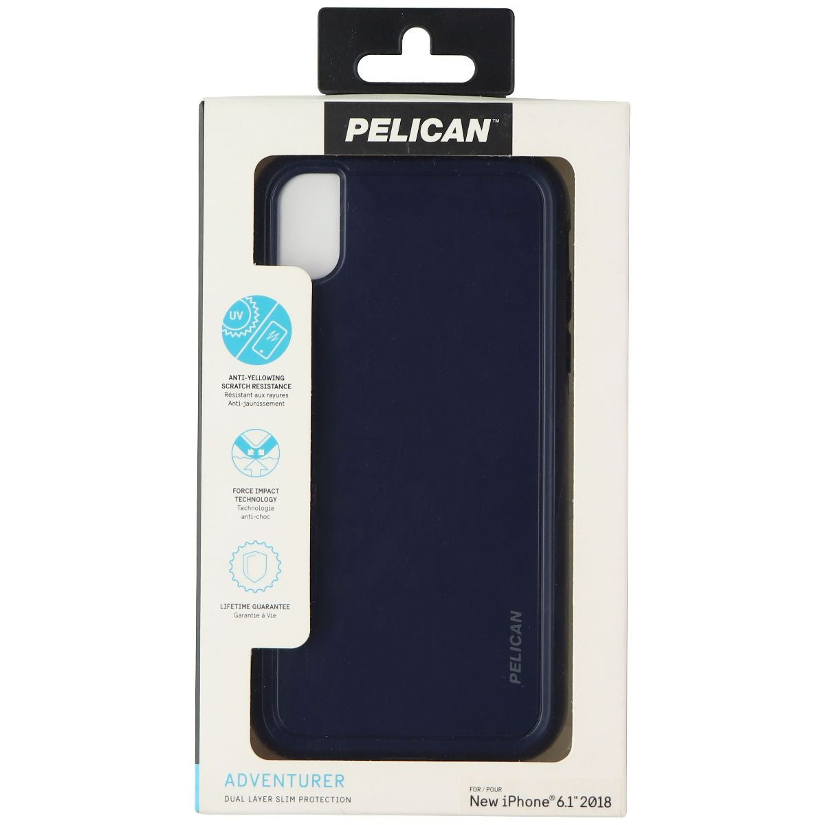 Pelican Adventurer Series Case for Apple iPhone XR - Navy Blue Cell Phone - Cases, Covers & Skins Pelican - Simple Cell Bulk Wholesale Pricing - USA Seller