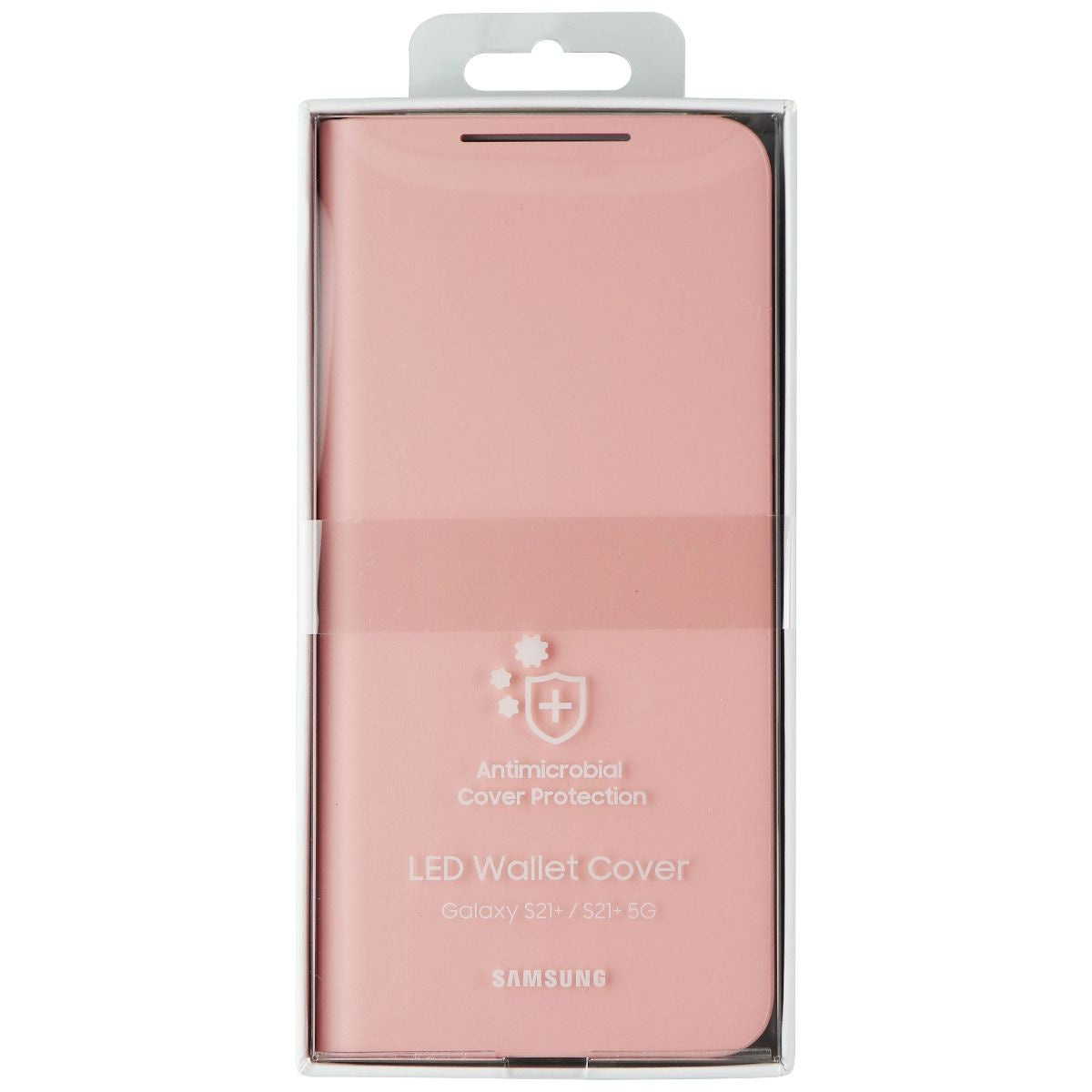 Samsung LED Wallet Cover for Samsung Galaxy (S21+) 5G - Pink Cell Phone - Cases, Covers & Skins Samsung - Simple Cell Bulk Wholesale Pricing - USA Seller