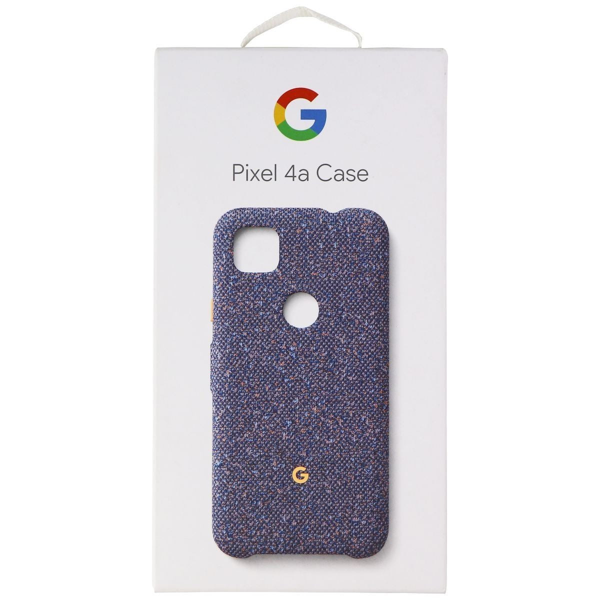 Official Google Fabric Case for Pixel 4a Smartphone - Blue Confetti Cell Phone - Cases, Covers & Skins Google - Simple Cell Bulk Wholesale Pricing - USA Seller
