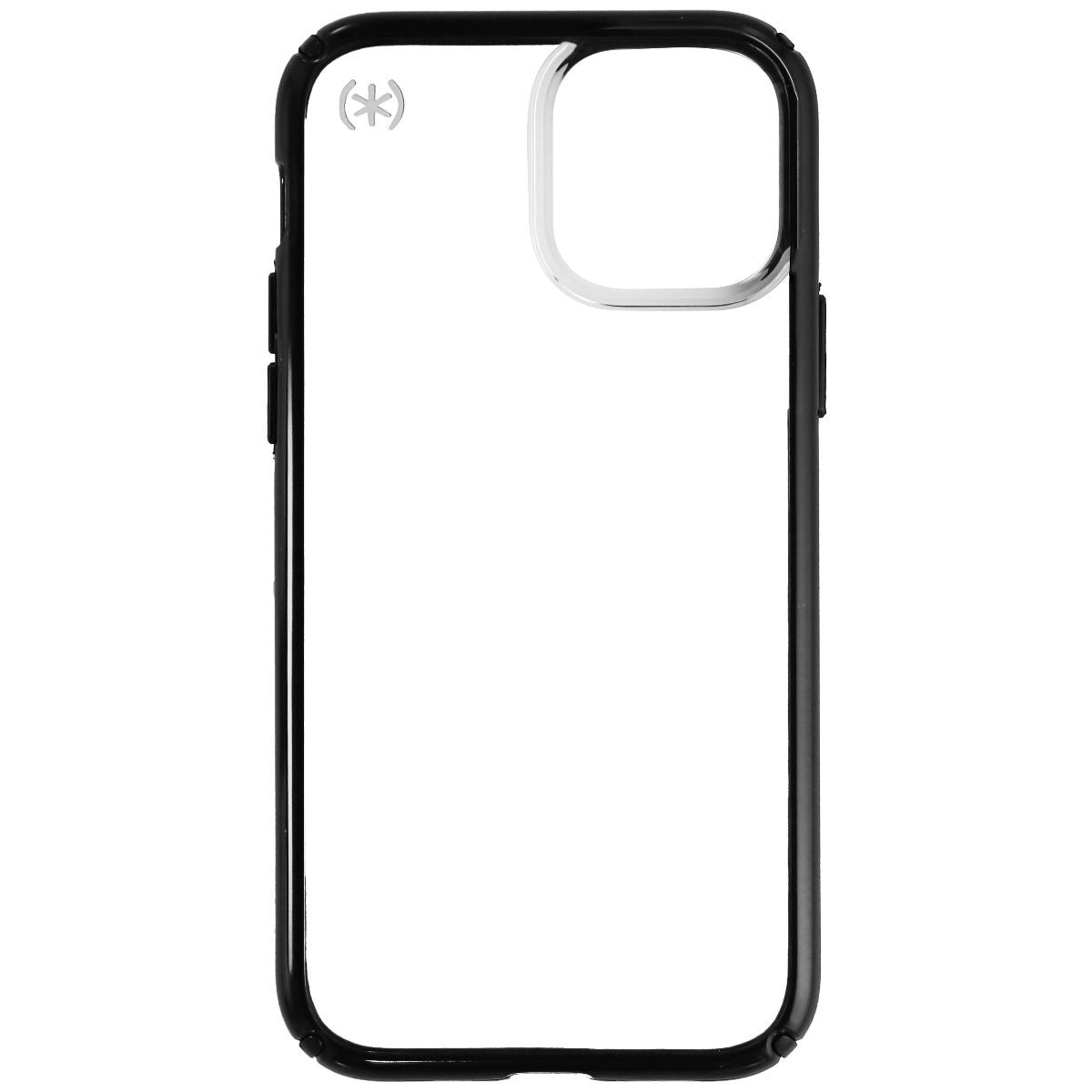 Speck Presidio Perfect-Clear Impact Geo Case for iPhone 12 Pro/12 - Clear/Black Cell Phone - Cases, Covers & Skins Speck - Simple Cell Bulk Wholesale Pricing - USA Seller
