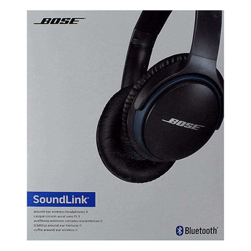 Bose SoundLink II Around-Ear Wireless Headphones - Black / Dark Blue Portable Audio - Headphones Bose - Simple Cell Bulk Wholesale Pricing - USA Seller