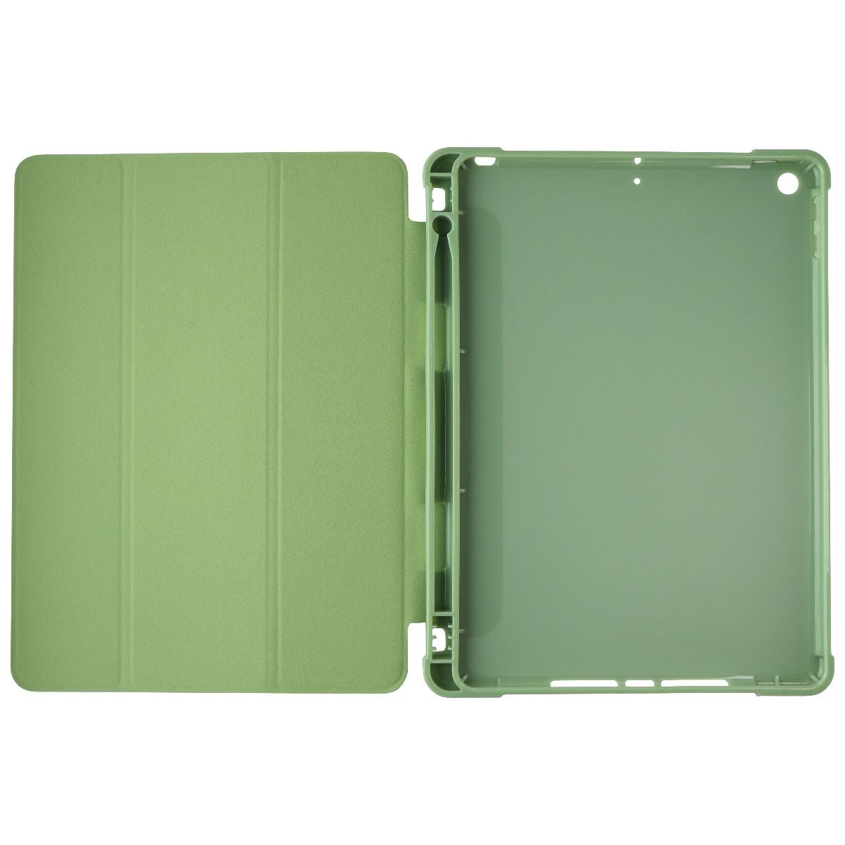 Protective Folio Gel Case for the Apple iPad 5th Generation (9.7-in) - Green iPad/Tablet Accessories - Cases, Covers, Keyboard Folios Unbranded - Simple Cell Bulk Wholesale Pricing - USA Seller