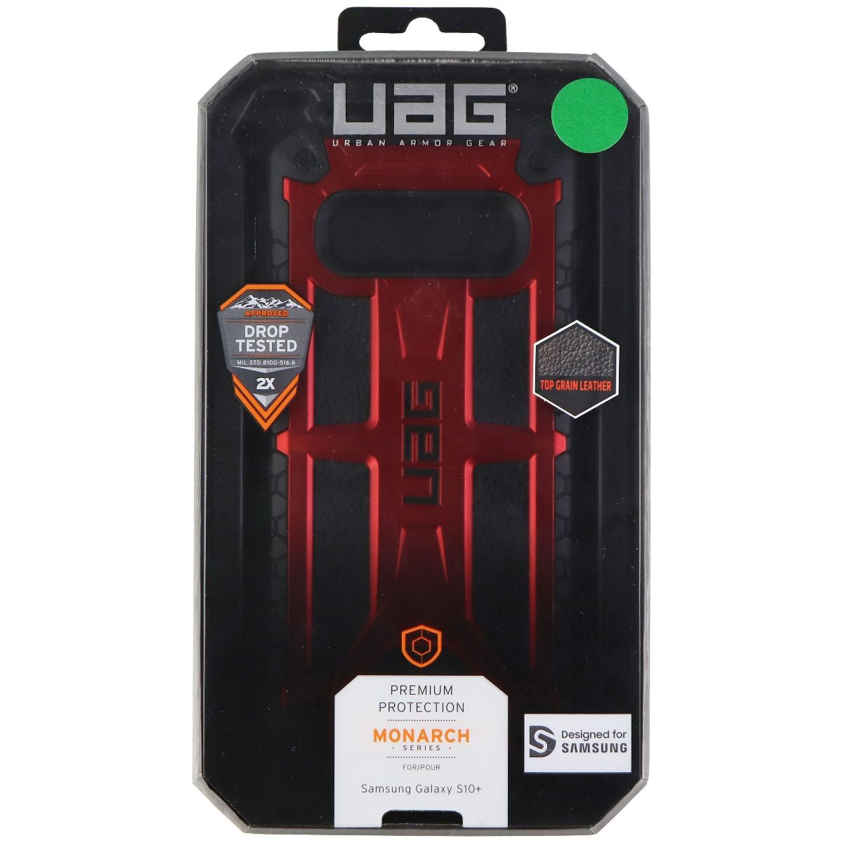 Urban Armor Gear Monarch Series Case for Samsung Galaxy S10+ (Plus) - Crimson Cell Phone - Cases, Covers & Skins Urban Armor Gear - Simple Cell Bulk Wholesale Pricing - USA Seller